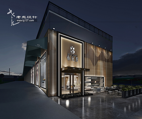 深圳市藝展中心布元素展廳設(shè)計